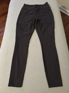 Athleta Headlands Hybrid Cargo Tight Women's Sz 6 Gray Pants Stretch - Picture 1 of 10
