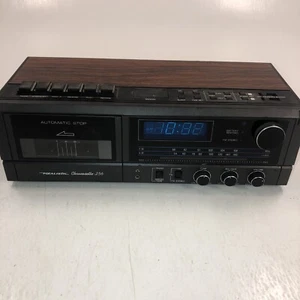 REALISTIC AM/FM Alarm Radio CASSETTE Vintage. Model: Chronosette-256. Parts - Picture 1 of 7