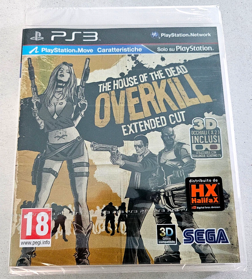 The House of the Dead Overkill - Extended Cut (Playstation 3 / PS3) New Sealed - Image 1 of 4