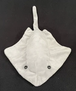Muñeca de mano de peluche Caltoy Ocean Manta Sting Ray 15 pulgadas gris juguete suave - Imagen 1 de 4