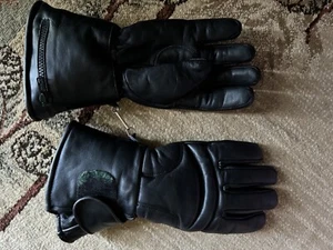 Guantes vintage Olympia Sports Thinsulate de cuero aislado para motocicleta - pequeños - Imagen 1 de 3