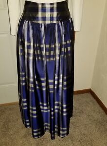 Vintage 1960s OSCAR DE LA RENTA Silk Woven Skirt with Appraisal Letter Size 8
