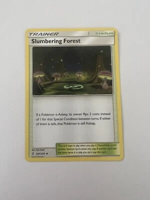 pokémon card slumbering forest 207/236 2019 (BRAND NEW) - Image 1 of 2
