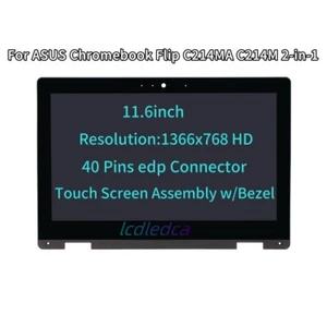 LCD Touch Screen Digitizer Assembly For ASUS Chromebook Flip C214MA C214M 2-in-1 - Picture 1 of 5