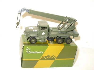 Solido, Militare USA Kaiser Jeep Gru Completo + Scatola - Immagine 1 di 3