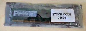 Micron 1Gb PC2-3200R MT18HT12872Y-40EB3 Ref00258 - Picture 1 of 1