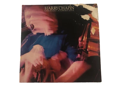 Harry Chapin – Greatest Stories Live 8E-6003 Double Vinyl LP Gatefold REcord NM - Image 1 of 4