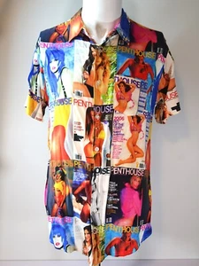 REASON Clothes "PENTHOUSE MAGAZINE" Herrenhemd Large Button Down Farbe S/S - Bild 1 von 6
