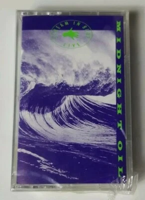 Midnight Oil Cassette Scream In Blue Live 1992 Sony Music Tape - Image 1 of 3