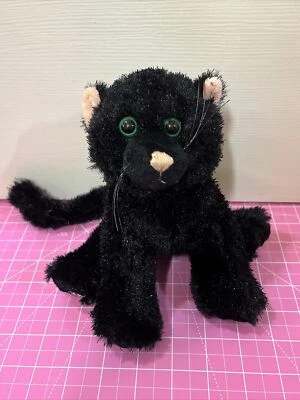 GANZ Retired Webkinz Black Cat - Plush Only, No Code Halloween - Image 1 of 4
