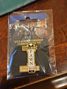 gold and silver pawn stars shop las vegas rick harrison pin exclusive & new - Picture 1 of 1