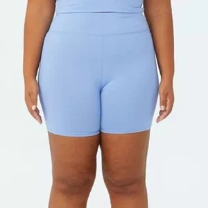 COTTON ON Trendy Plus Size Active Summer Bike Shorts Bike Shorts vivid Blue - Picture 1 of 12