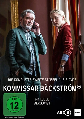 Kommissar Bäckström Temporada 2 Tv-Krimi Serie Kjell Bergqvist -6 2 Caja De DVD - Imagen 1 de 2