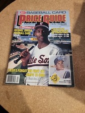 SCD BASEBALL CARD PRICE GUIDE MONTHLY NOV 1990 CARDS INTACT W/MICHAEL JORDAN