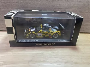 1/43 Minichamps Porsche 911 GT3 RS 2001 24 Ore Auto LeMans #83 Limited 1/1968 - Foto 1 di 5