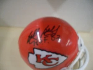 Bobby Bell Signed Mini Helmet Autograph Riddell Kansas City Chiefs HOF 1983 JSA - Picture 1 of 3