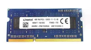 Kingston 4GB 1Rx8 PC3L-12800S-11-13-B3 DDR3 SODIMM Laptop Memory 9995417 - Picture 1 of 1