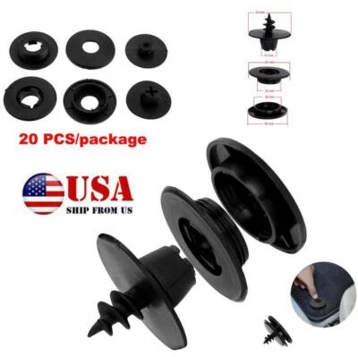 20X Clips de sujeción de coche alfombrilla hebilla almohadilla antideslizante alfombra abrazadera fija EE. UU. Foto 1 de 4