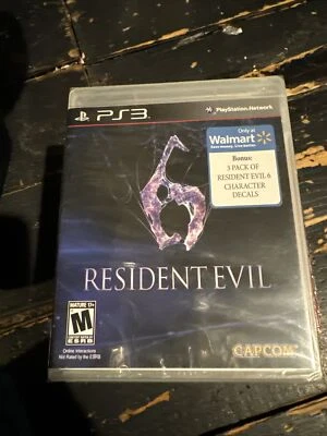Resident Evil 6 Sony PlayStation 3 PS3 Video Game Sealed Walmart Exclusive - Image 1 of 4