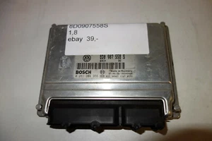 VW Passat 3B Motorsteuergerät 1,8 8D0907558S Bosch 0261204956 - Bild 1 von 2