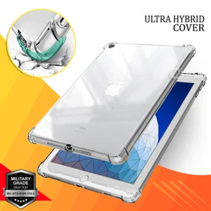 Clear Gel Case Cover for iPad 9 8 7 5 4 3 2 Mini 6 Pro 10.2 9.7 12.9 Air 2 3 4 - Picture 1 of 12