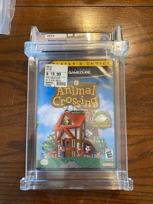 Animal Crossing Nintendo Gamecube Player’s Choice WATA 9.4 A Factory Sealed Game - Image 1 of 4