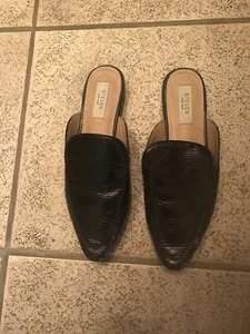 **STEVEN**SCHWARZ**GEPRÄGT**SCHLANGE**FLACH**PATENTFOLIE** - Bild 1 von 10