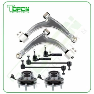 For Chevy Malibu Pontiac G6 Aura Lower Control Arm Front Wheel Bearing Tie rod - Picture 1 of 10