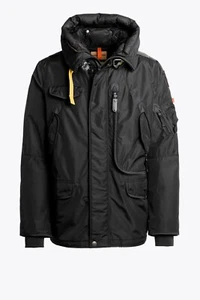 *Clearance* PARAJUMPERS Men's "Right Hand" Long Jacket, BLACK, NAVY (XL,XXL) - Picture 1 of 14