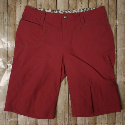 Туристические шорты женские Athleta 12 дюймов Dipper Bermuda 10 красноватые* - Изображение 1 из 4
