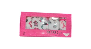 New XOXO Girls 5 Pack Cotton Bikini Briefs Size XS 4/5 - Picture 1 of 1