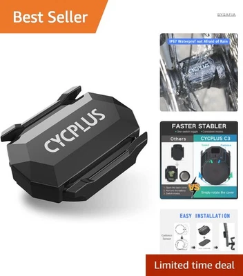 Bluetooth ANT+ Fahrrad Trittfrequenz Geschwindigkeits Sensor klein langlebig - Bild 1 von 4