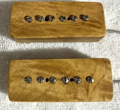 Pastillas Edad de Oro Modernas Alnico 5 P-90 Par Foto 1 de 4