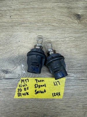 1996-2000 OEM EK Honda Civic señal de giro esquina bombilla carcasa enchufe 2x Foto 1 de 3