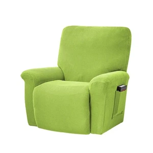 Stretch Recliner Chair Covers, 4-Piece Soft Sofa Cover Thick Single Seat Couc... - Picture 1 of 6