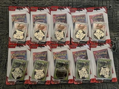 *Lot Of 10* Pokemon Destined Rivals Blister Pack | Eevee and Zarude | BRAND NEW - Image 1 of 3