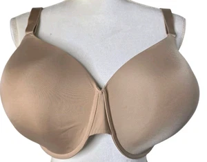 Soma Vanishing 360 Perfect Coverage Bra 44DD Beige Nude Smooth Support - Picture 1 of 14
