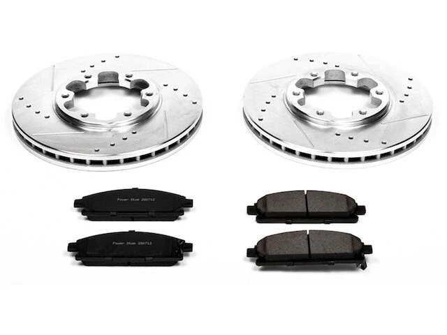 Комплект переднего тормоза и ротора для 96–98 Nissan Pathfinder KF59H3 - Изображение 1 из 1