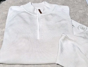 ¡Nuevo! FOOTJOY-Croma Acrílico/Lana, Para Hombre 1/2 Cremallera, Clima Fresco Golf Pullover-(XXL) - Imagen 1 de 4