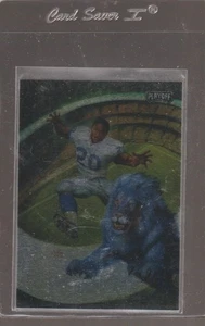 BARRY SANDERS 1994 PLAYOFF FANTASY FOOTBALL SKETCH INSERT - Picture 1 of 2