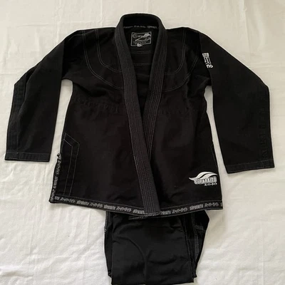 FUJI Suparaito BJJ Gi Kimono A1 Lightweight Black Jacket -Jiu-Jitsu Top+ Pants - Image 1 of 4