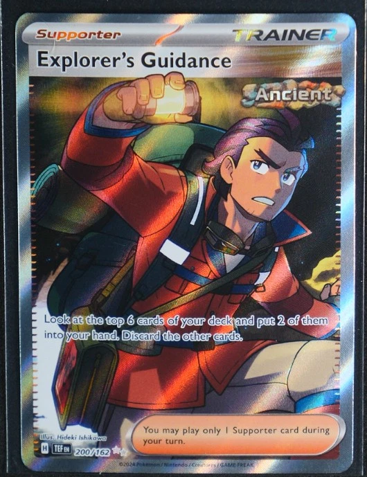 Explorer's Guidance - Ultra Rare SV05: Temporal Forces 200/162 NM - Image 1 of 2