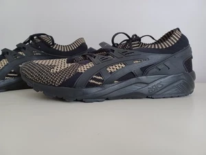 Zapatillas deportivas ASICS Tiger Gel-Kayano Knit X Mita negras doradas EE. UU. 13 UK 12 - Imagen 1 de 24