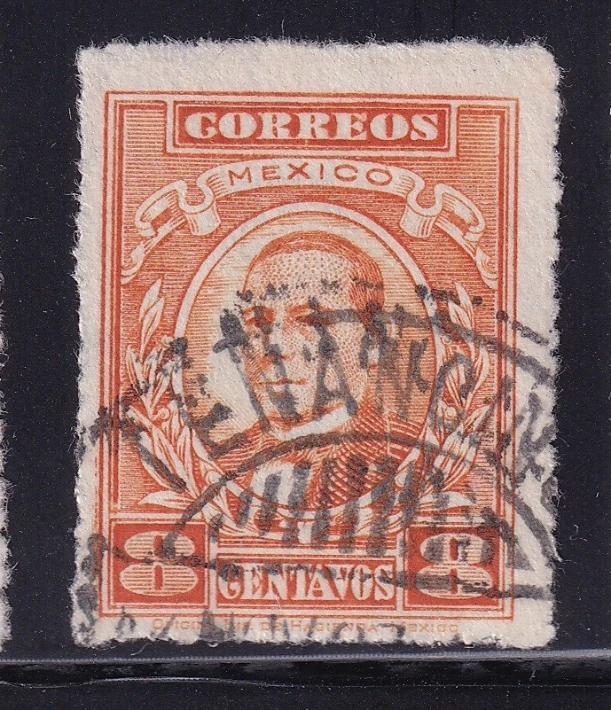 udm06 Мексика 1926 Бенито Хуарес Sc #666 Mc #596 Tenanco - Изображение 1 из 1