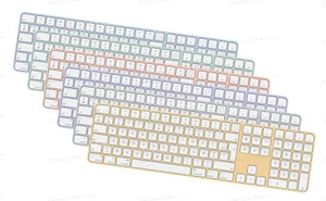  APPLE MAGIC KEYBOARD AVEC TOUCH ID CLAVIER FRANÇAIS AZERTY FR - Afbeelding 1 van 31