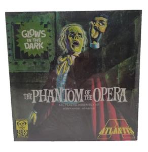 The Phantom of the Opera "GLOW IN THE DARK" Plastic Model Kit - Atlantis Horror - Picture 1 of 3