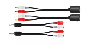 Prolunga Balun Audio Stereo su Cavo Cat5/Cat6 Max 250FT - Foto 1 di 4