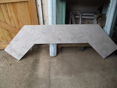 White Marble hearth table top counter kitchen island worktop 24"x75" x1" - Image 1 of 4