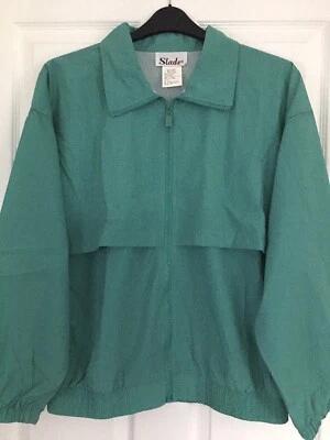 SLADE Windbreaker Coat Size 16 46" Bust Classic Vintage Retro 80’s Jacket - Image 1 of 4
