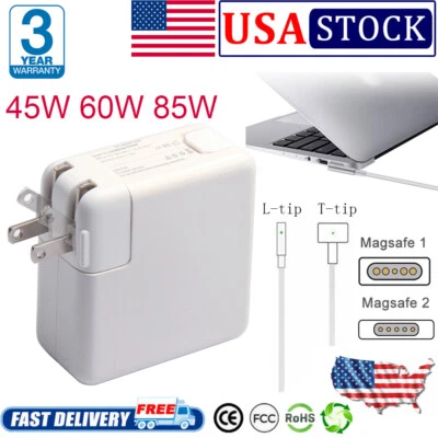 85W Power Adapter Charger for Macbook Pro 13", 15" (mid 2012-mid 2015) 45W 60W - Image 1 of 4